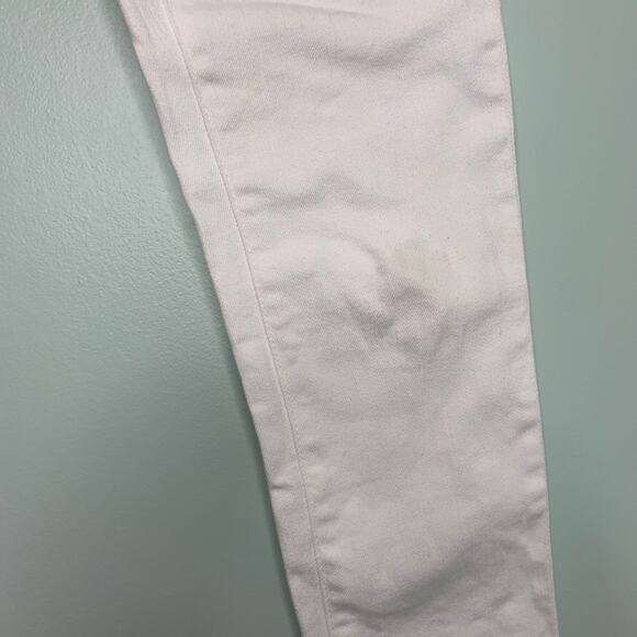 AG Adriano Goldschmeid Stilt Roll-up Maternity White  26 - Picture 3 of 8